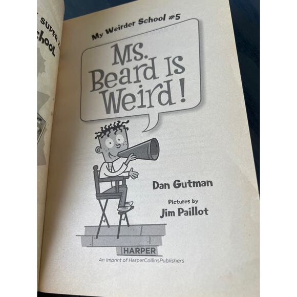 Mrs. Beard is Weird by Dan Gutman Paperback Book Pre-Loved - Picture 5 of 6